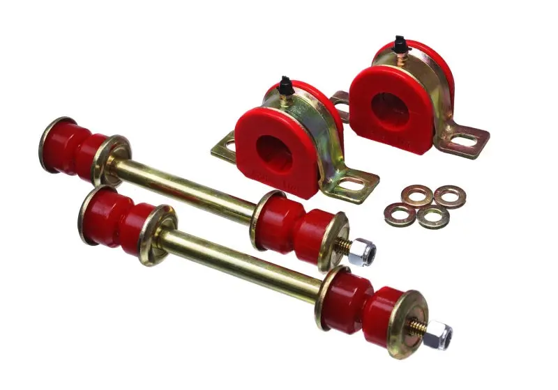 Energy Suspension 99 06 Chevrolet Silverado Red 28mm Front Sway Bar Bushings