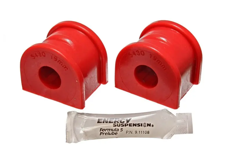 Energy Suspension 97 04 Chevy Corvette Red 19mm Rear Sway Bar Bushing Set Reuse OE Brackets