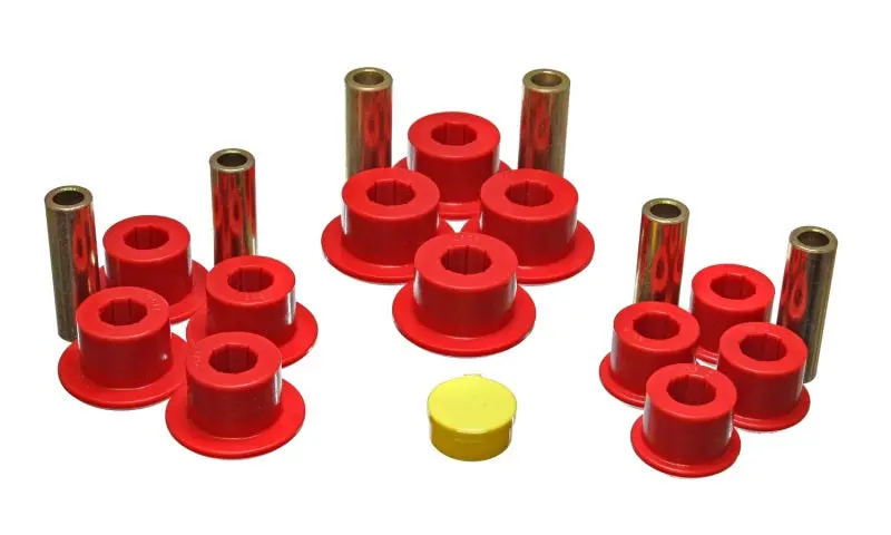 Energy Suspension Chevy Rear Leaf Spring Set Red