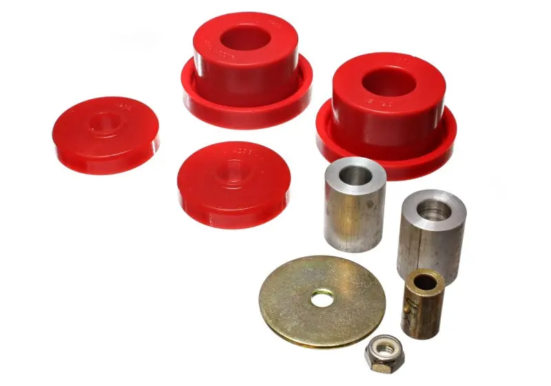 Energy Suspension 08 10 Chrysler Challenger 07 10 Charger RWD Red Rear Diff Mount Bushing Set
