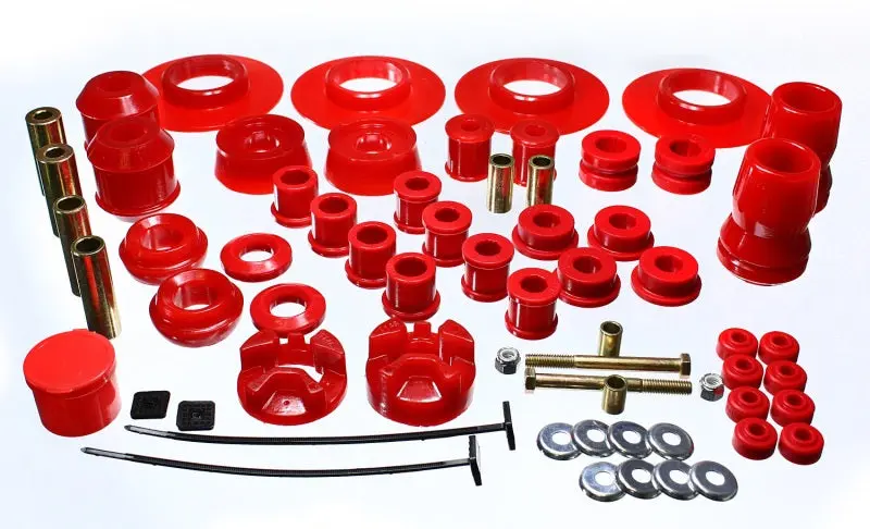 Energy Suspension 01 05 Chrysler PT Cruiser FWD Red Hyper flex Master Bushing Set