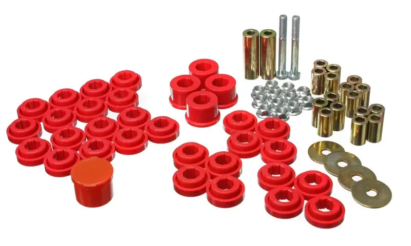 Energy Suspension Chrysler Dodge Red Rear End Control Arm Bushing Set
