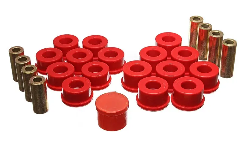 Energy Suspension Control Arm Bushings Rear Red