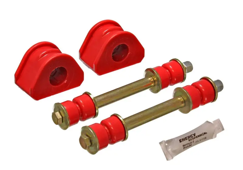 Energy Suspension 97 03 Ford F150 4wd F250 Light Duty 4WD Red 27mm Front Sway Bar Bushing Set