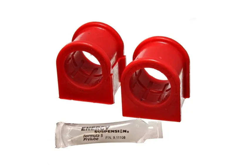 Energy Suspension 05 07 Ford Mustang Red Front Sway Bar Bushing Set (Must Reuse All Metal Parts)
