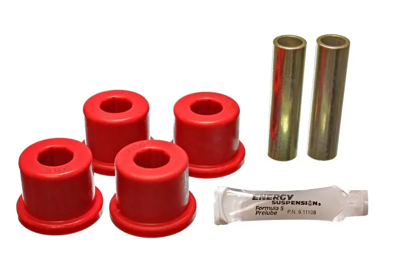 Energy Suspension Frame Shackle Set Red