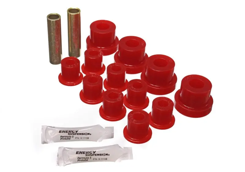 Energy Suspension Cj Frt Sprg Bush Red