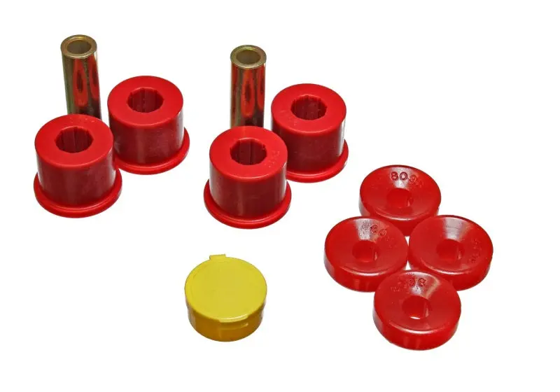 Energy Suspension 99 00 Honda Civic Si Red Front Shock Bushing Set