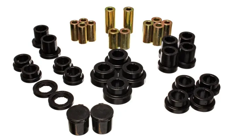 Energy Suspension 00 09 Honda S2000 Black Rear End Control Arm Bushing Set