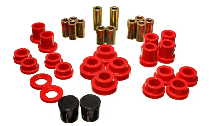 Energy Suspension 00 09 Honda S2000 Red Rear End Control Arm Bushing Set