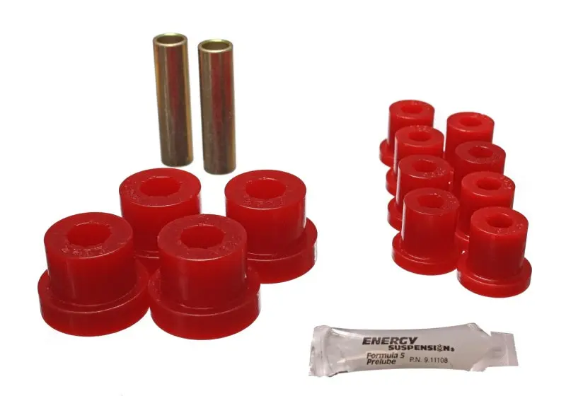 Energy Suspension Jeep Spring Bushing Set Red