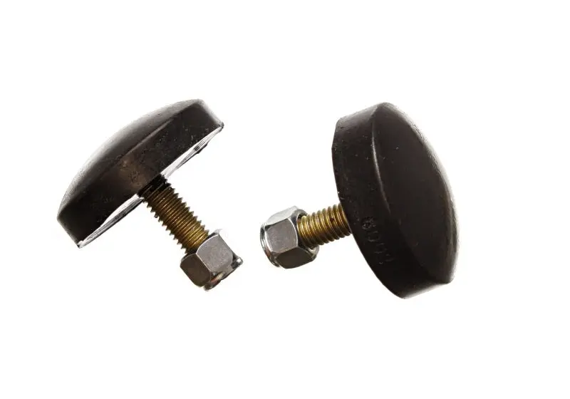 Energy Suspension Low Profile Black Bump Stop Set 11 16 inch Tall 2 inch dia. (2 per set)