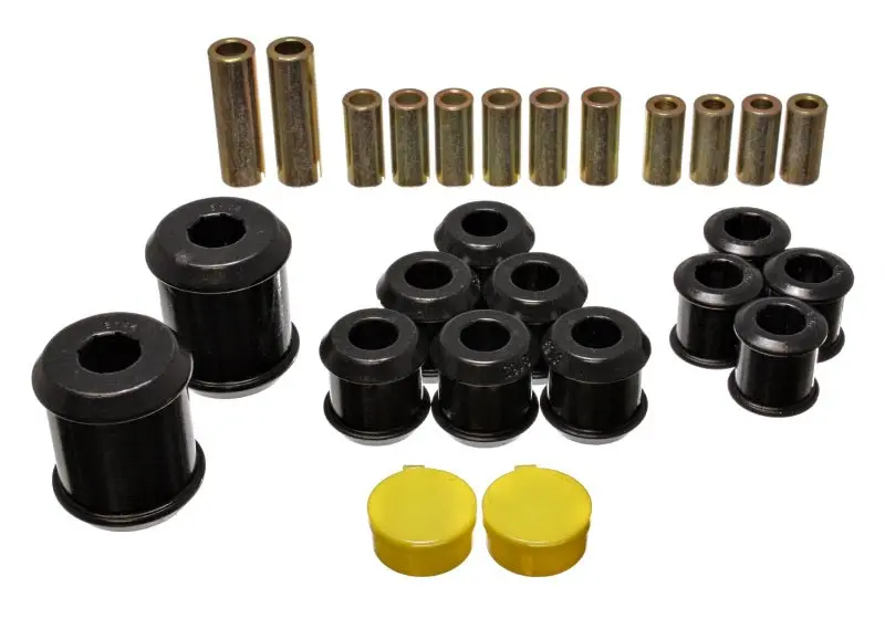 Energy Suspension 95 99 Mitsubishi Eclipse FWD AWD Black Rear Control Arm Bushing Set