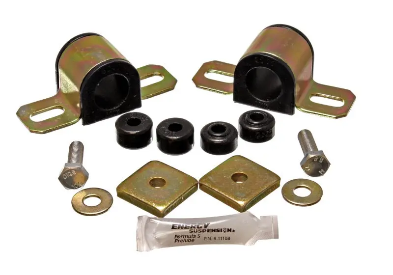 Energy Suspension 95 98 Nissan 240SX (S14) Black 27mm Front Sway Bar Frame Bushings (Sway bar end li