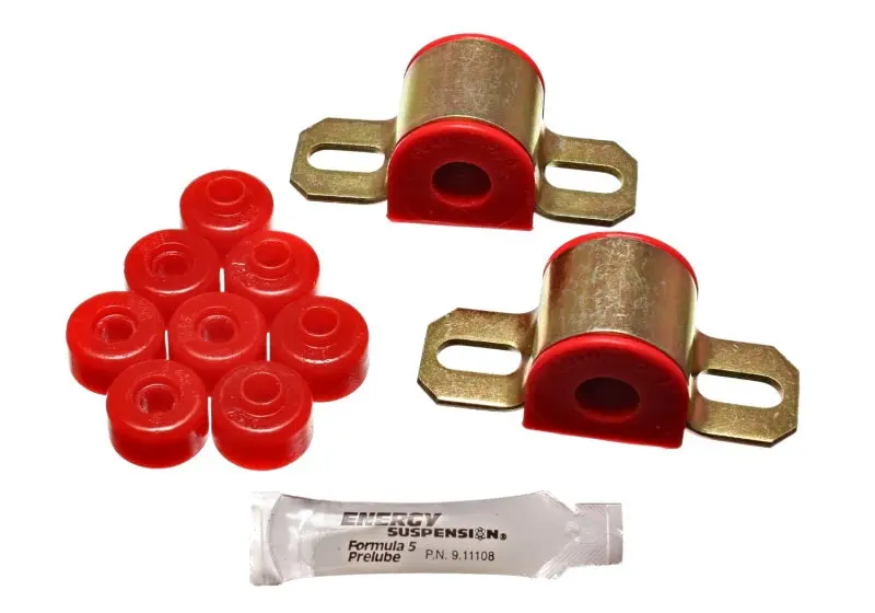 Energy Suspension 95 98 Nissan 240SX (S14) Red 16mm Rear Sway Bar Frame Bushings (Sway bar end link
