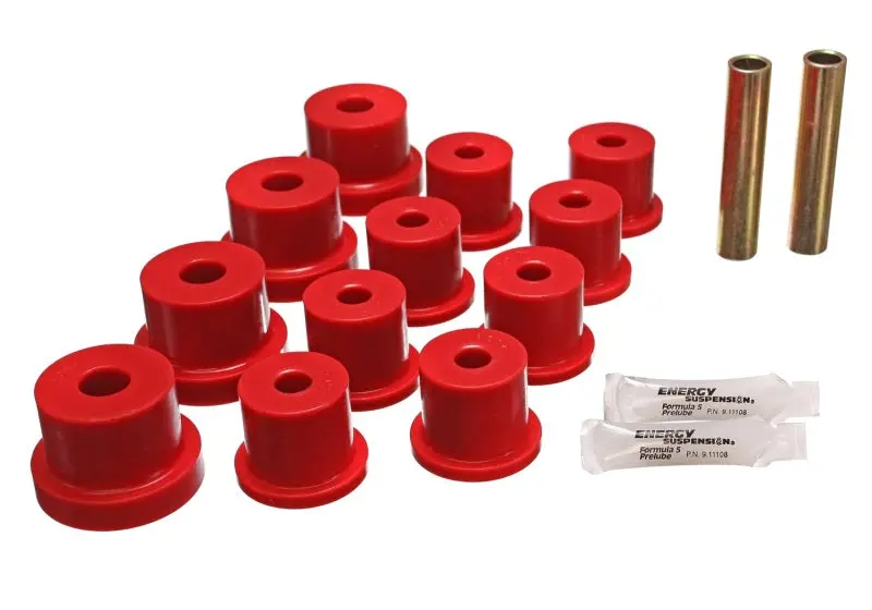 Energy Suspension Nova Mono Leaf Spring Bushings Red