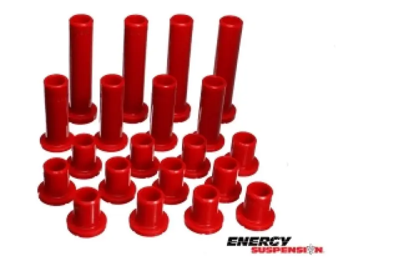Energy Suspension Polaris RZR 800 800S Rear Arm Bushings Red