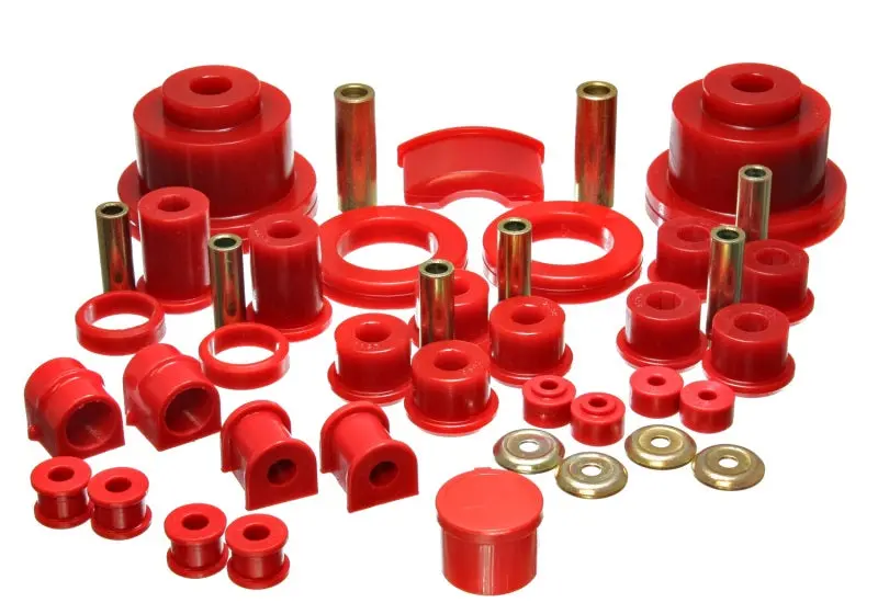 Energy Suspension 04 Pontiac GTO Red Hyper flex Master Bushing Set
