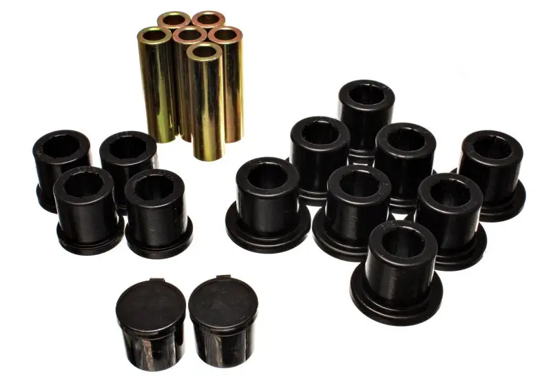 Energy Suspension Rear Spring Bushing Set Black