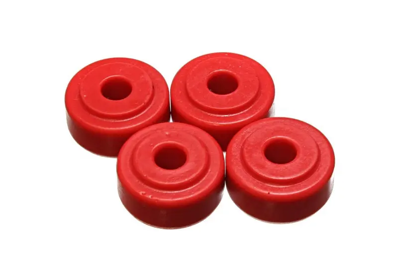 Energy Suspension Red Shock Tower Grommets 7 8 inch Nipple 3 8 inch I.D. 1 1 4 inch O.D. 5 8 inc