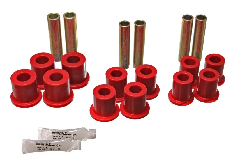 Energy Suspension Spring Bushings Red