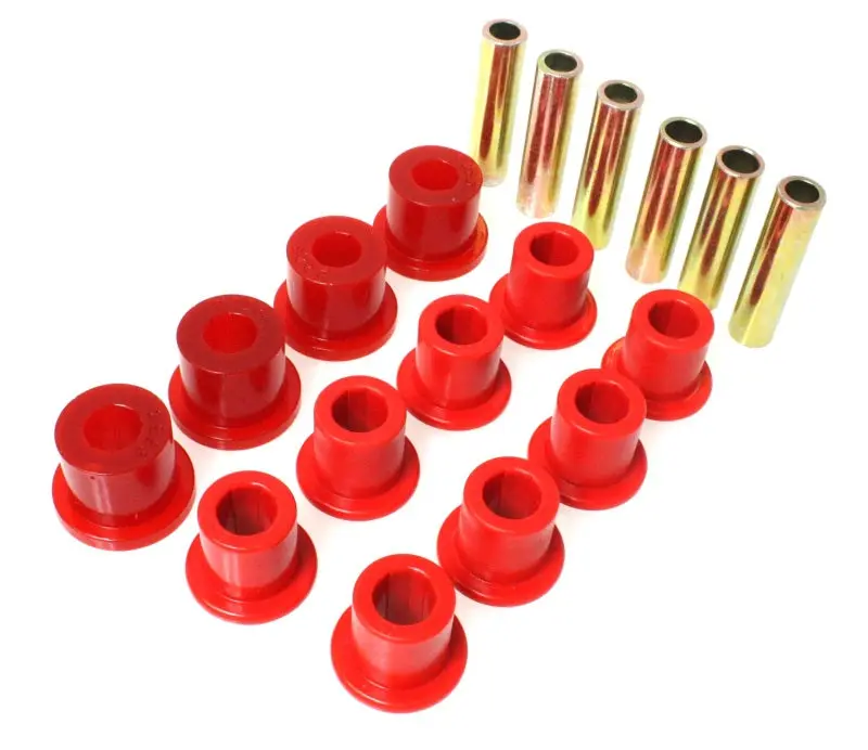 Energy Suspension Spring & Shackle Bushing Red