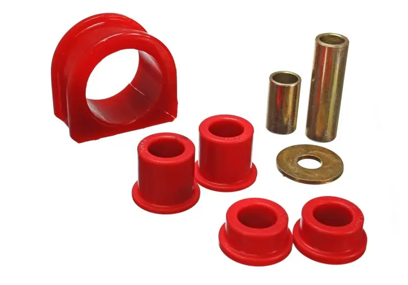 Energy Suspension Steering Rack Bushing Set Red