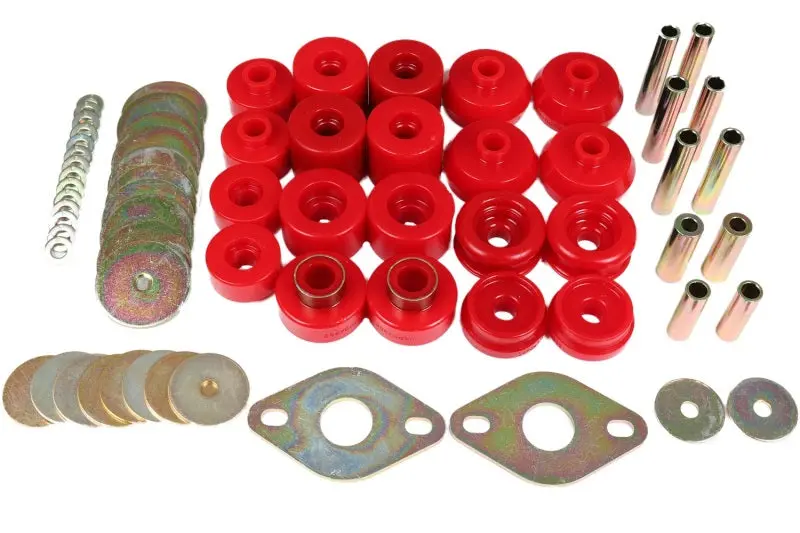 Energy Suspension 96 99 Toyota 4Runner 2WD 4WD Red Body Mount Bushing Set