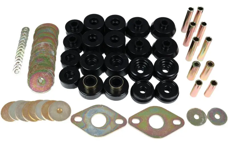 Energy Suspension 96 99 Toyota 4Runner 2WD 4WD Black Body Mount Bushing Set