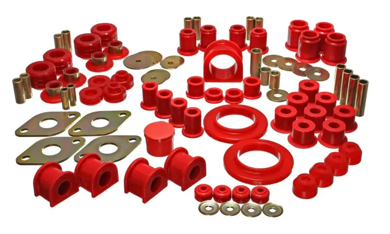 Energy Suspension 95 6 00 Toyota 4WD Pickup (Except T 100 & Tundra) Red Hyper Flex Master Bushing S