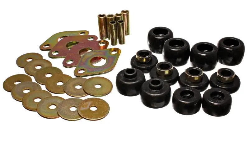 Energy Suspension 93 98 Toyota T100 Black Body Cab Mount Set