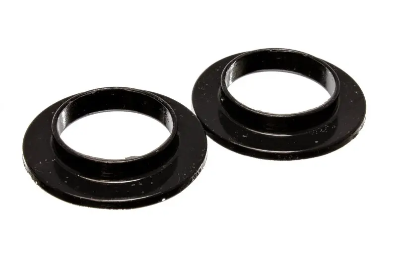 Energy Suspension Universal 2 3 16in ID 3 1 2in OD 11 16in H Black Coil Spring Isolators (2 per set)