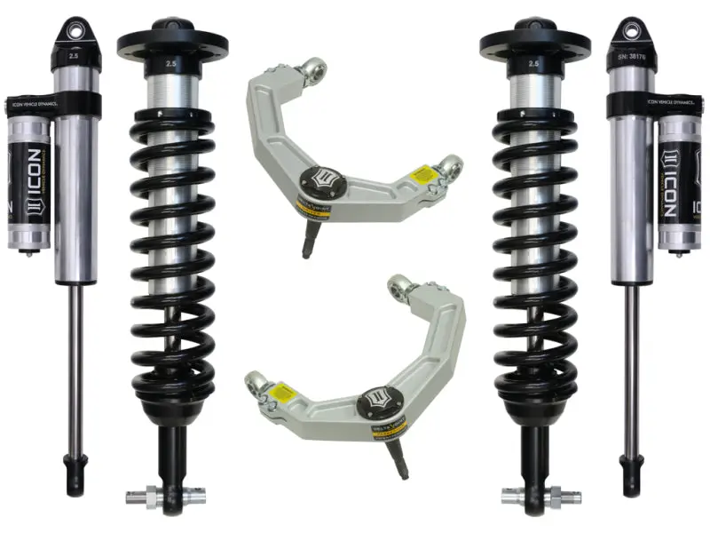 ICON 2015+ Ford F 150 4WD 0 2.63in Stage 3 Suspension System w Billet Uca