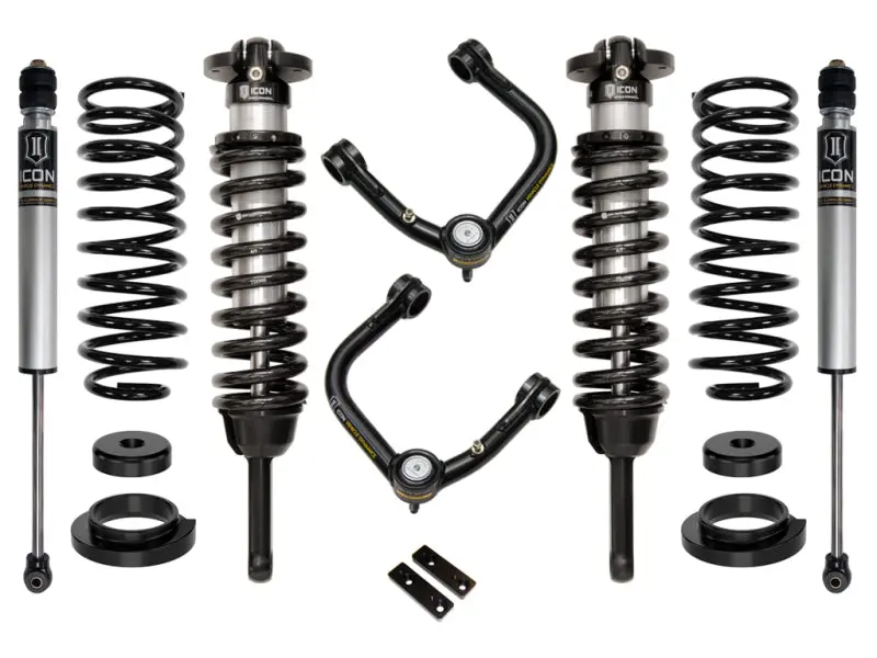 Icon 03 09 GX470 0 3.5in STAGE 2 SUSPENSION SYSTEM W TUBULAR UCA