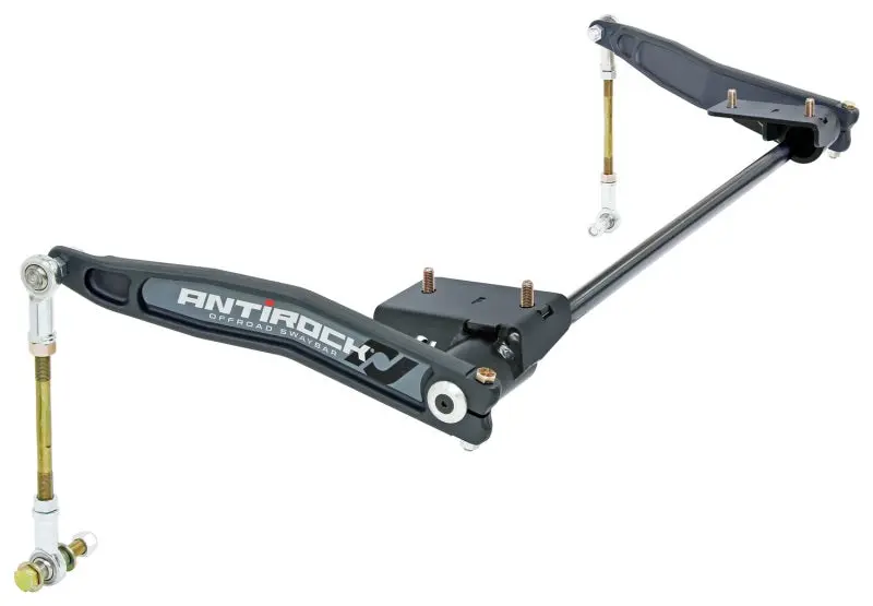 RockJock JL JT Antirock Sway Bar Kit Front Bolt On Forged Arms