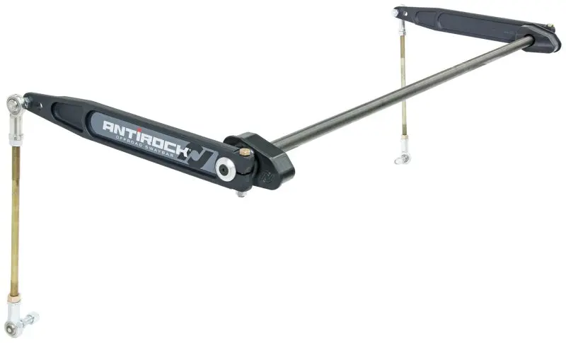RockJock JL 2D or 4D Antirock Sway Bar Kit Rear Bolt On Forged Arms