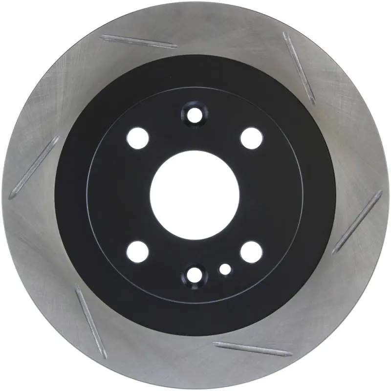StopTech Power Slot 94 97 99 05 Mazda Miata (01 05 Normal Suspension Only) SportStop Slotted Rear L