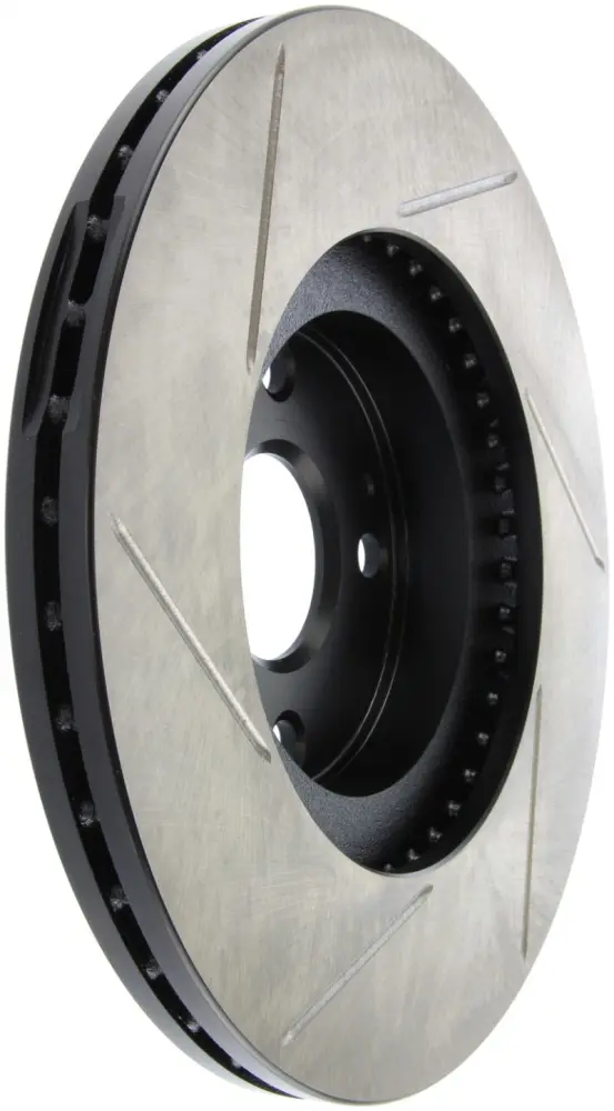 StopTech Power Slot 01 05 Mazda Miata Sport Suspension Turbo SportStop Slotted Front Left Rotor
