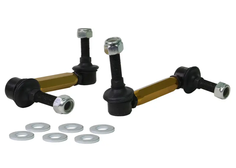 Whiteline 06 09 Toyota FJ Cruiser GSJ10 09+ GSJ15 Front Adjustable Heavy Duty Sway Bar Link Kit