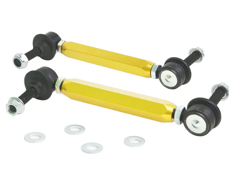 Whiteline Universal Sway Bar End Link Kit 175 200mm Heavy Duty Adjustable 10mm Ball Studs