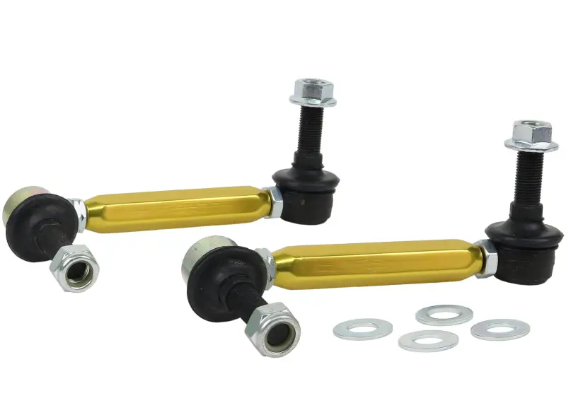 Whiteline Universal Sway Bar Link Assembly Heavy Duty 150mm 175mm Adjustable Steel Ball