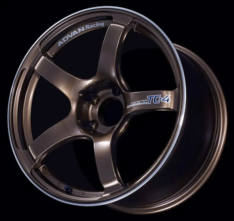 Advan TC4 17x8.5 +31 5 114.3 Umber Bronze Metallic & Ring Wheel
