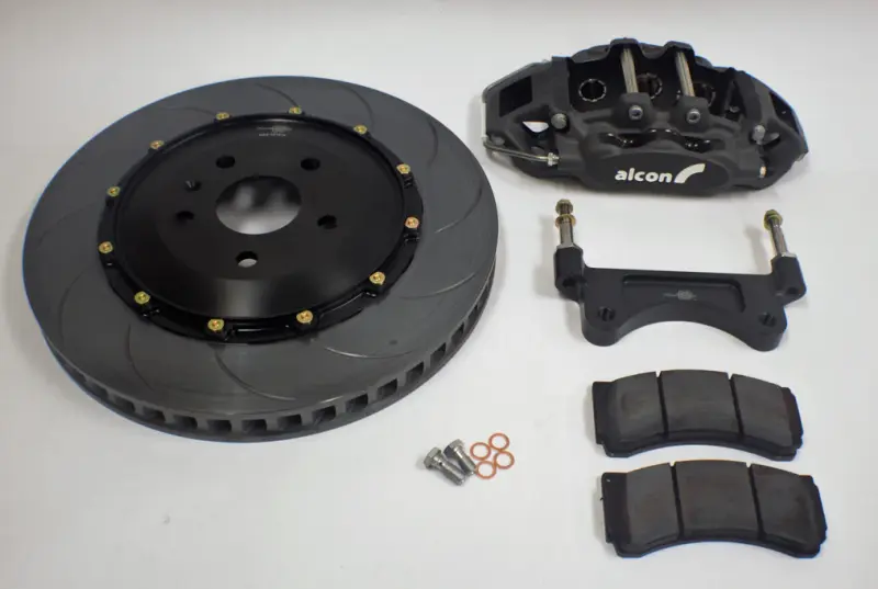 Alcon Chevrolet Corvette C8 (OEM Wheels) 6 Piston 380x36mm Front Street Kit Anodized