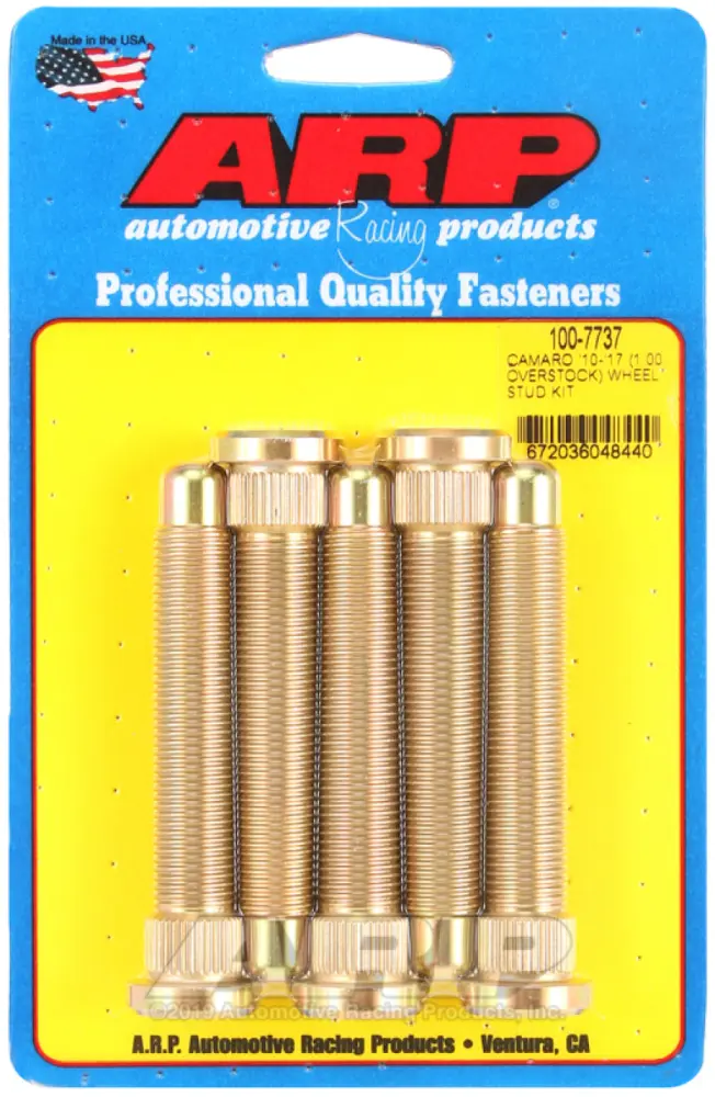 ARP 10 17 Chevrolet Camaro M14 1in Over Stock Length Wheel Stud Kit