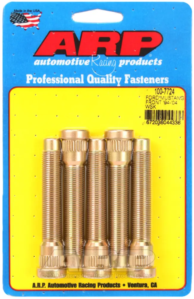 ARP 94 04 Ford Mustang Front Wheel Stud Kit (Set 5)