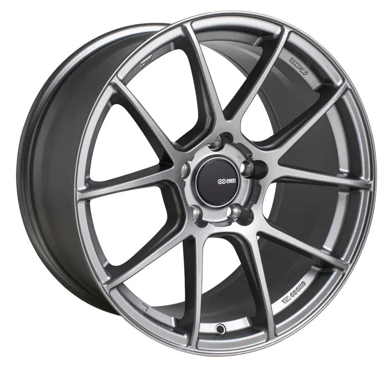 Enkei TS V 18x9.5 5x120 40mm Offset 72.6mm Bore Storm Grey Wheel