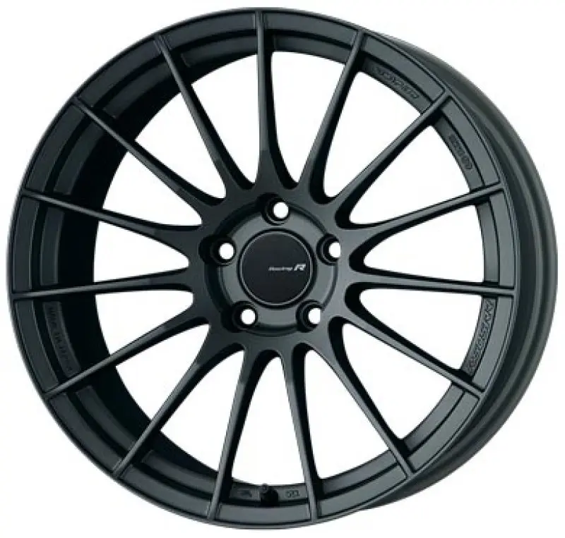 Enkei RS05 RR 18x9.5 22mm ET 5x114.3 75 Bore Matte Gunmetal Wheel Evo 8 9 350z (MOQ 40)