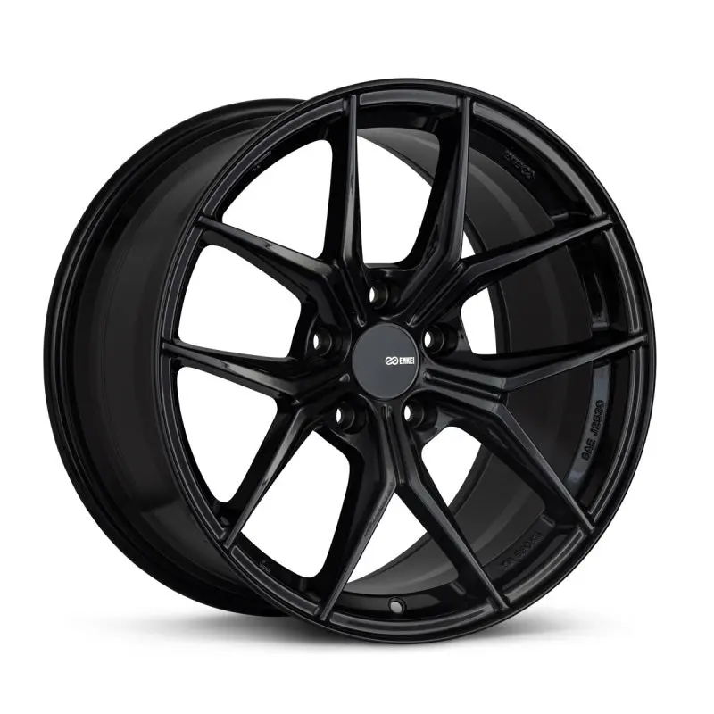 Enkei TSR X 18x9.5 38mm Offset 5x114.3 BP Gloss Black Wheel