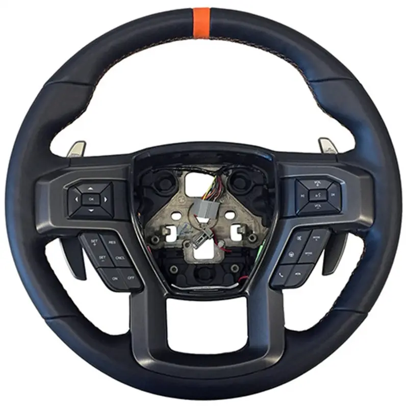 Ford Racing 2015 2017 F 150 Raptor Performance Steering Wheel Kit Orange Sightline