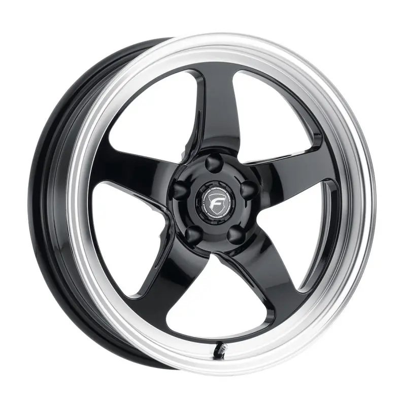 Forgestar D5 Drag 18x8.0 5x120 BP ET15 5.125in BS Gloss Black Wheel